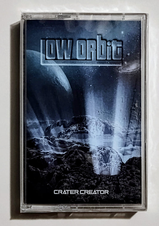 Low Orbit - "Crater Creator" - INDIE CASSETTE TAPE M/M (Sealed)