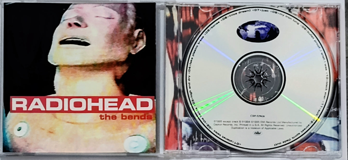 Radiohead - "The Bends" - COMPACT DISC VG+/G+