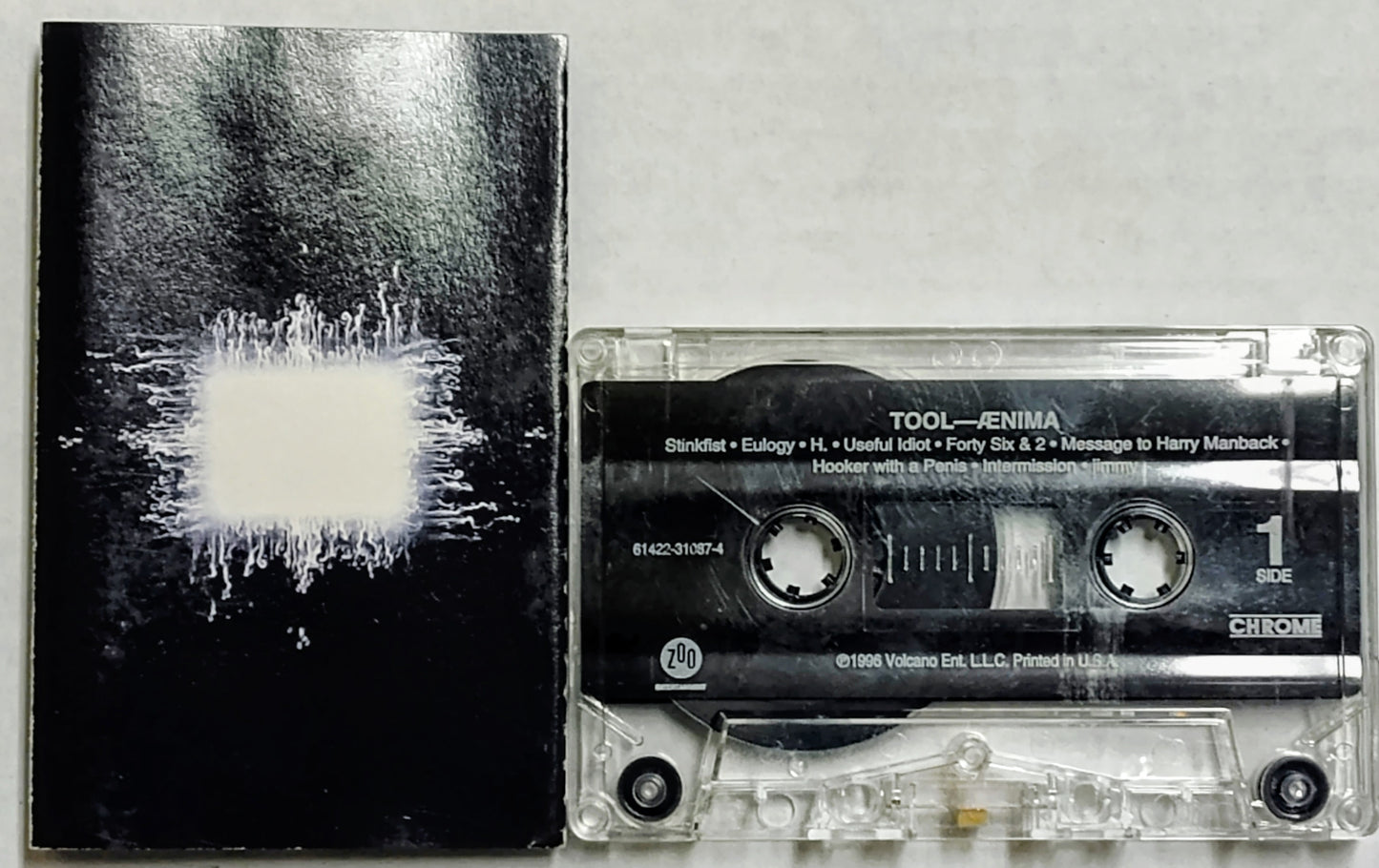 Tool - “Aenima” - CASSETTE TAPE VG/VG