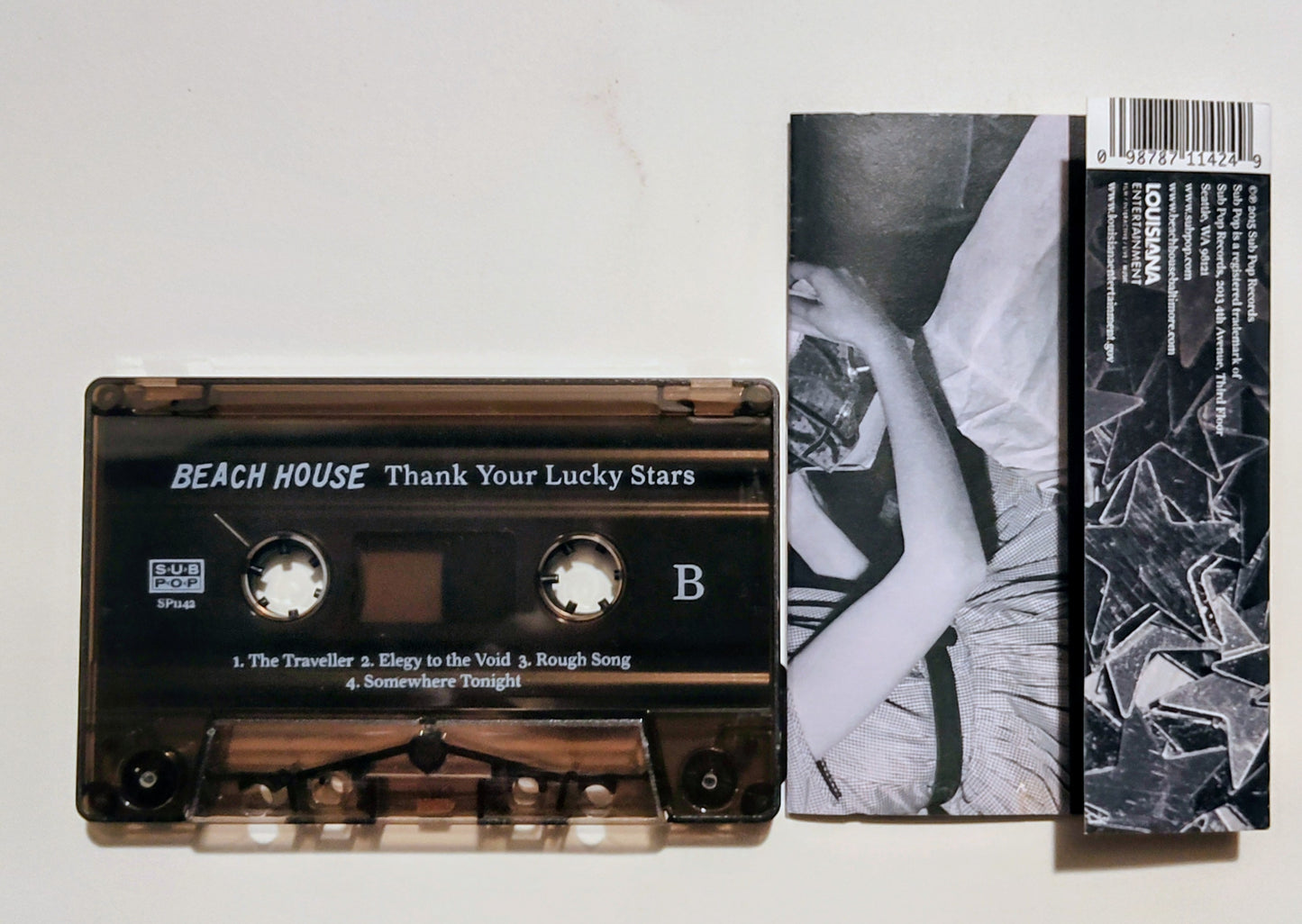 Beach House - "Thank Your Lucky Stars" - INDIE CASSETTE TAPE (Smoke shell) NM/NM