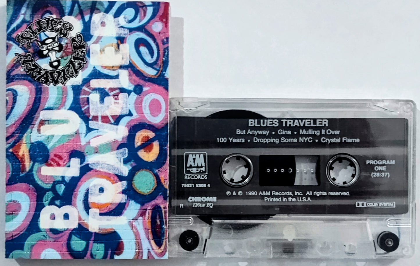 Blues Traveler - “Blues Traveler” - CASSETTE TAPE VG+/VG+
