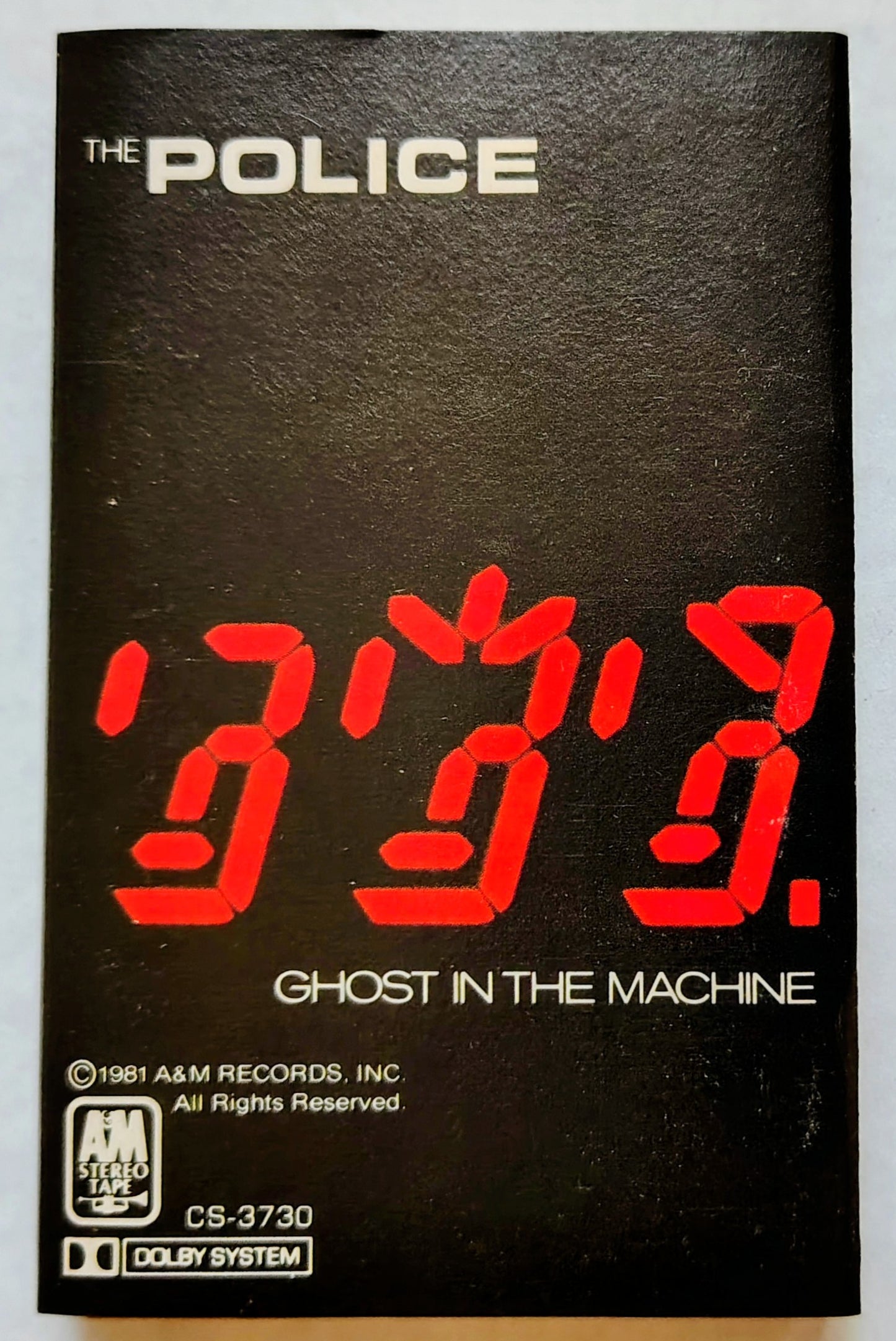 Police, The - "Ghost In The Machine" - CASSETTE TAPE VG/G+