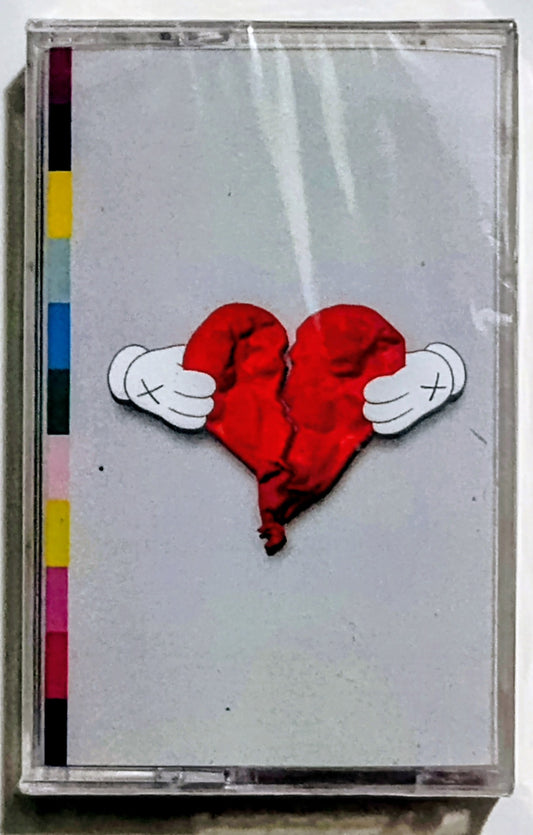 Kanye West - "808s & Heartbreak" - INDIE CASSETTE TAPE (Italy"Fan Club" Import) M/M (Sealed)