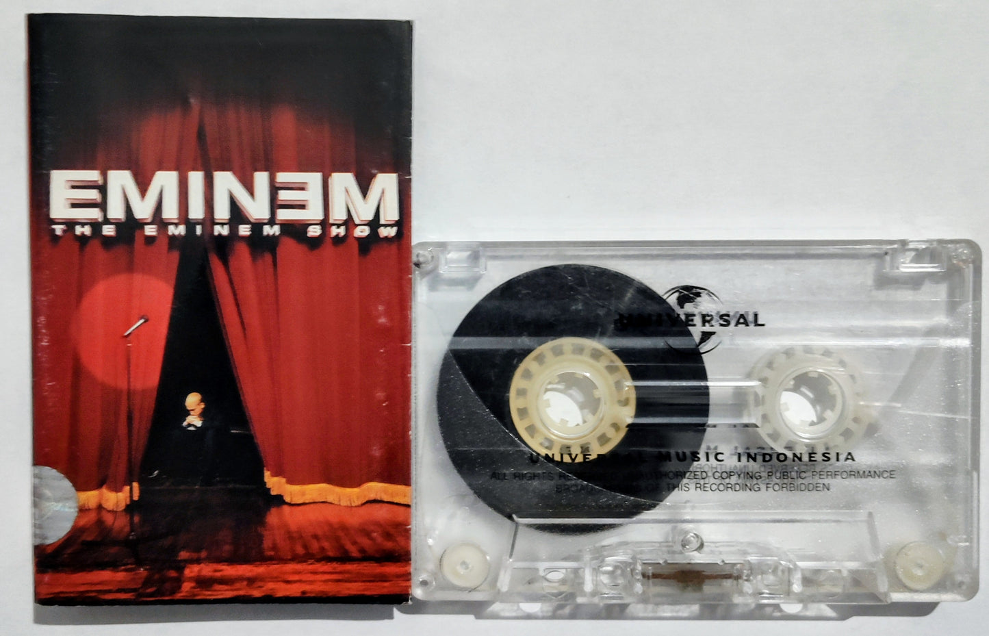 Eminem - “The Eminem Show (Clean Version)” - CASSETTE TAPE (Indonesia) VG+/VG+