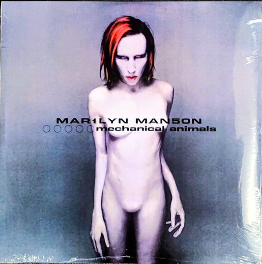 Marilyn Manson - "Mechanical Animals" - VINYL RECORD (2xLP; Italy "Fan Club" Import; Color Vinyl; Color Unknown) M/M (Sealed; ships in whiplash)