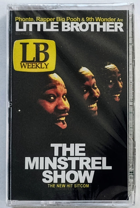 Little Brother - “The Minstrel Show” - INDIE CASSETTE TAPE (Italy “Fan Club” Import) M/M (Sealed)