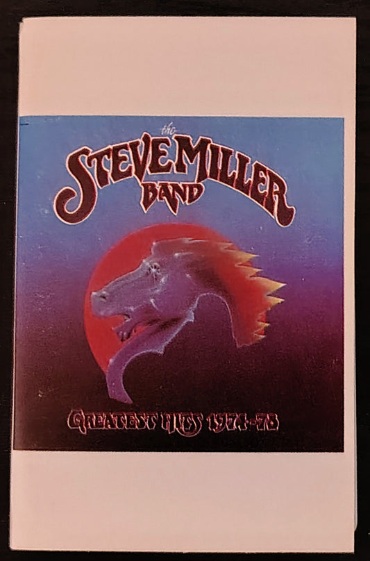 Steve Miller Band - "Greatest Hits" - CASSETTE TAPE (Columbia House) VG+/VG+