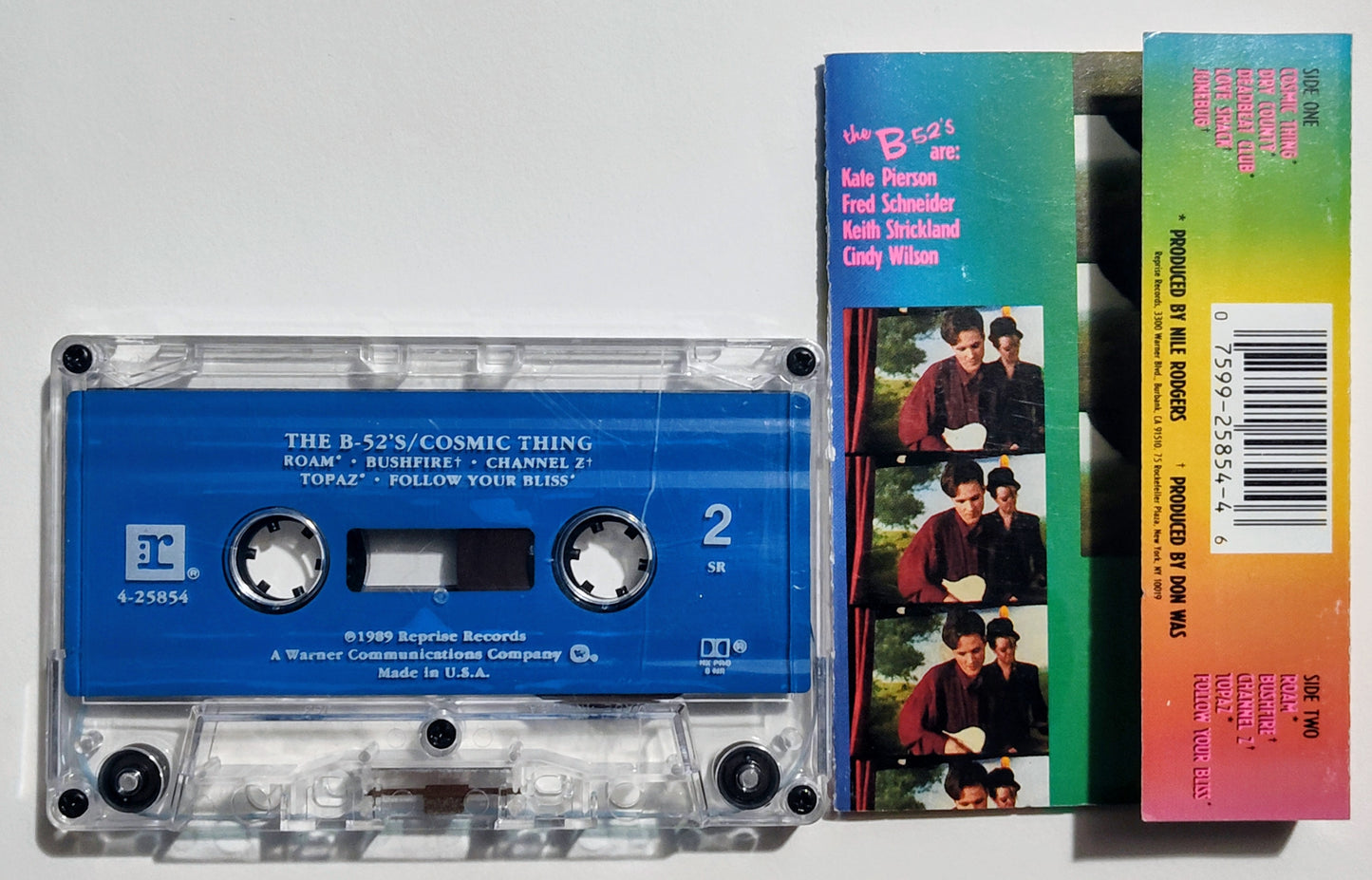 B-52's, The - "Cosmic Thing" - CASSETTE TAPE VG/VG