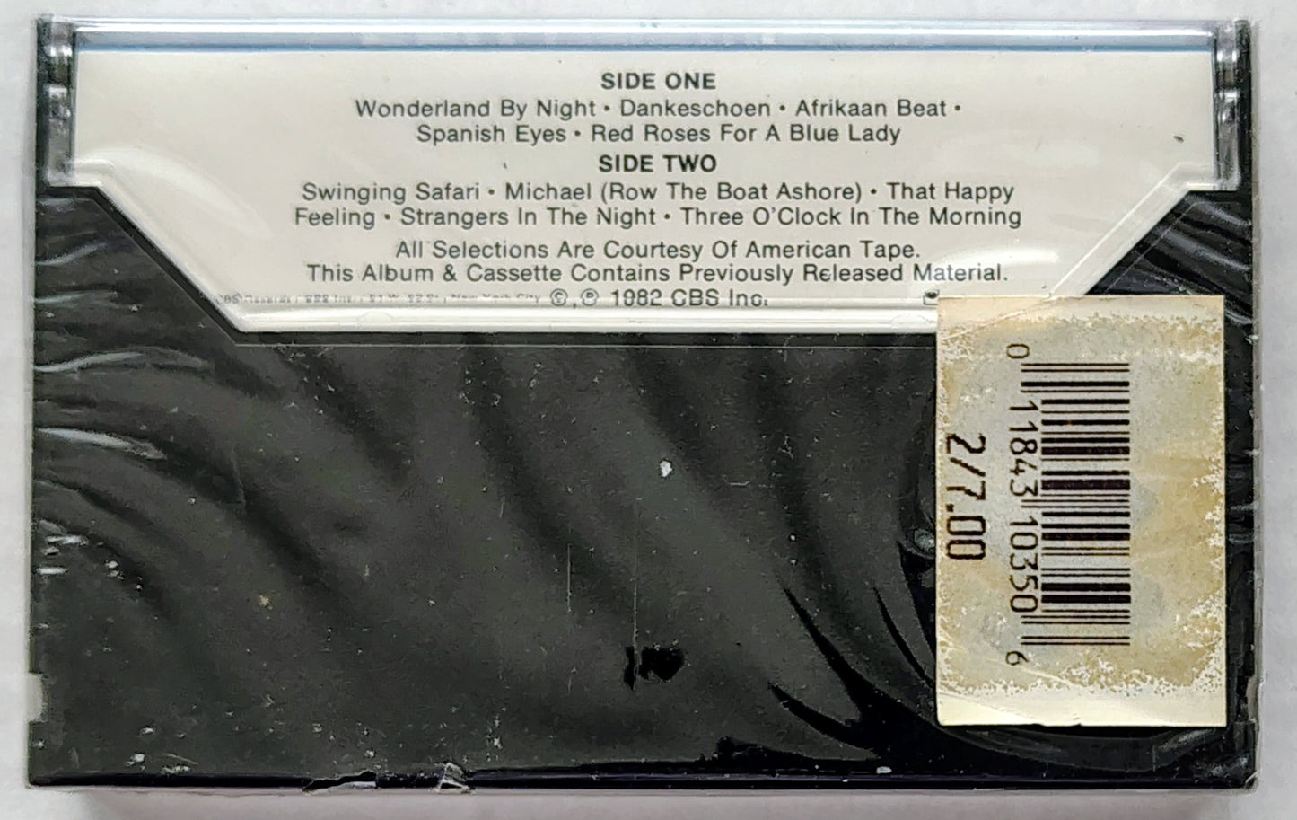 Bert Kaempfert - "The Best Of Bert Kaempfert" - CASSETTE TAPE M/M (Sealed)