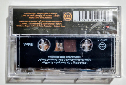 Souls Of Mischief - "Trilogy: Conflict, Climax, Resolution" - CASSETTE TAPE NM/M (Sealed; cracked case)