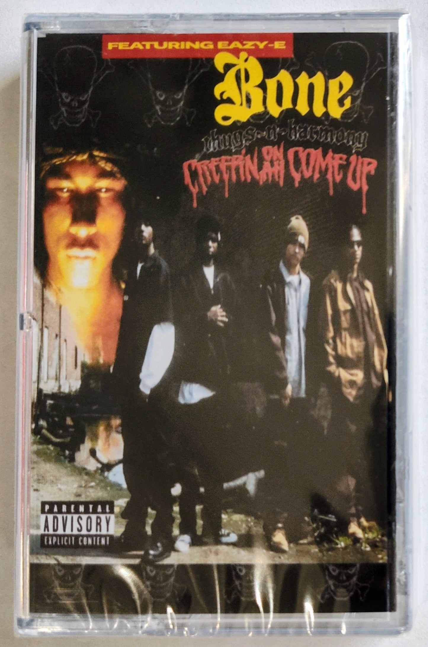 Bone Thugs-N-Harmony - "Creepin On Ah Come Up" - CASSETTE TAPE (Italy "Fan Club" Import) M/M (Sealed) [Cleveland, OH]