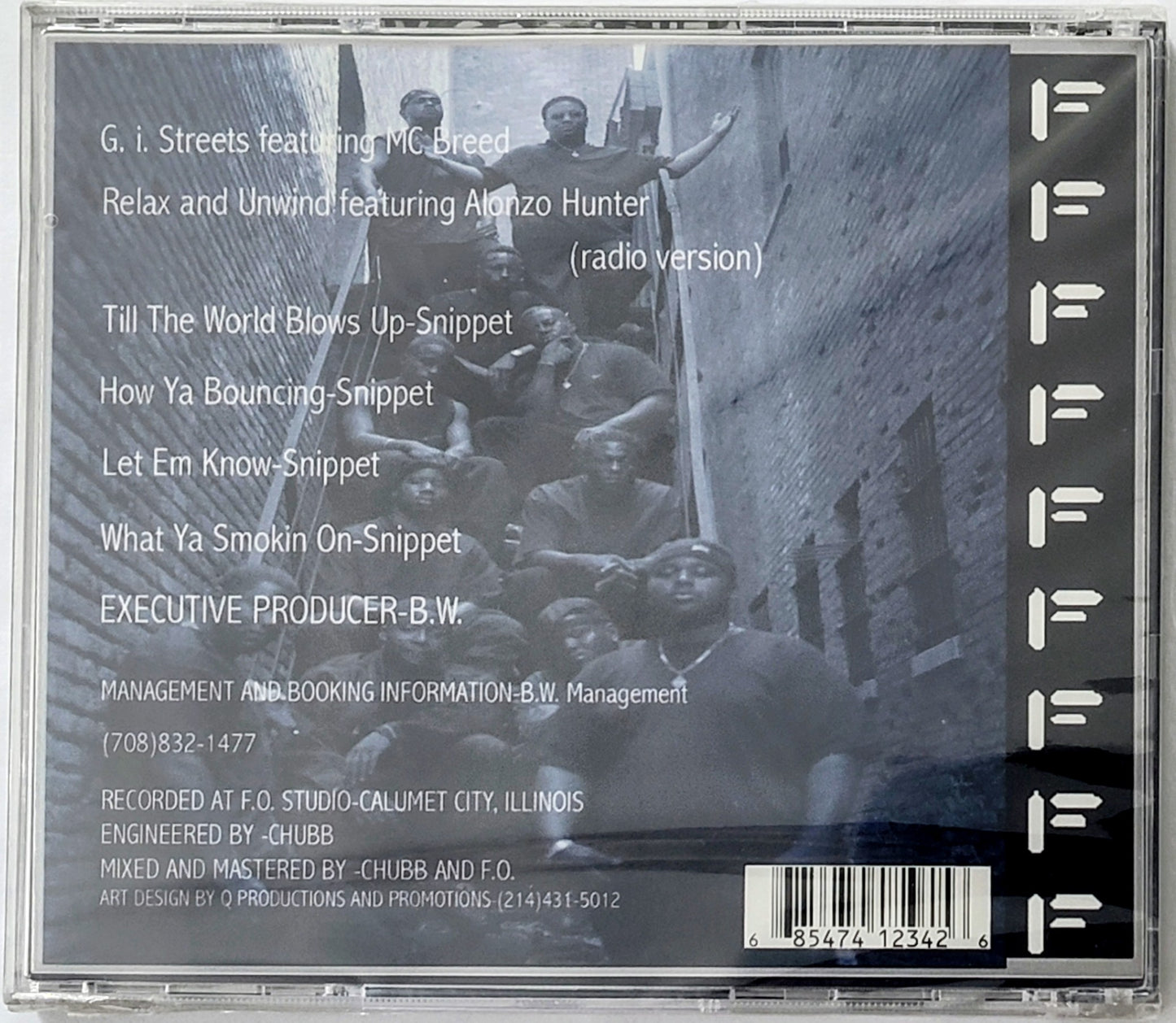 FO MOB - “G.1. Street” - COMPACT DISC (EP/Maxi Single) M/M (Sealed)