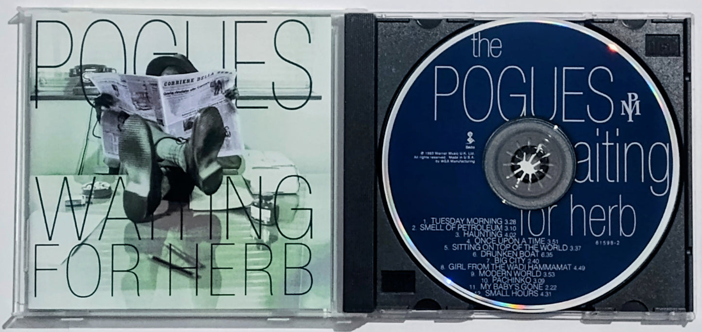 Pogues, The - “Waiting For Herb” - COMPACT DISC VG+/NM *🚨*
