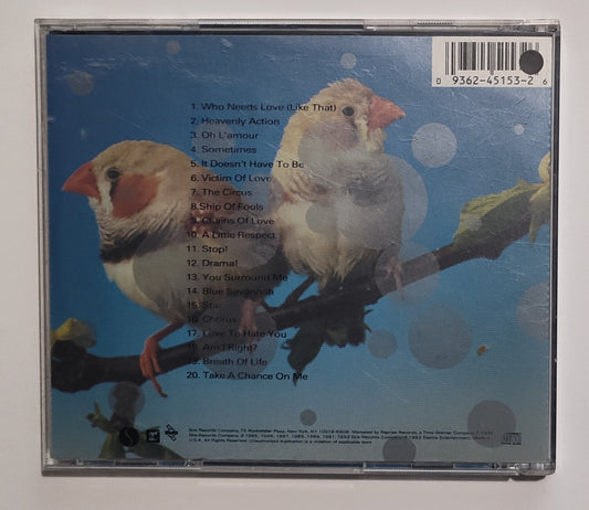 Erasure - "Pop! The First 20 Hits" - COMPACT DISC VG/VG (Hole punch in booklet and back cover)