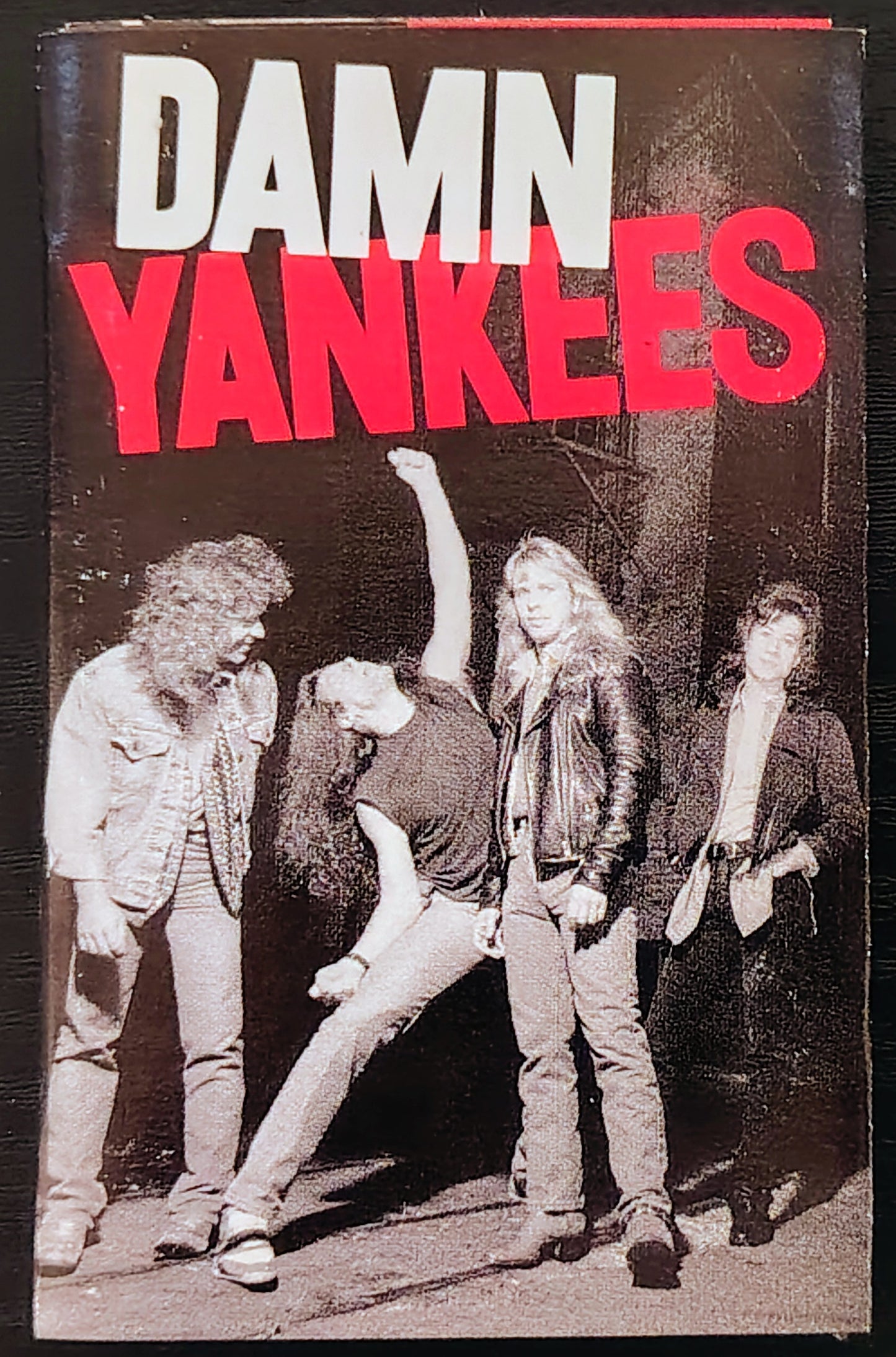 Damn Yankees - "Damn Yankees" - CASSETTE TAPE VG/VG+