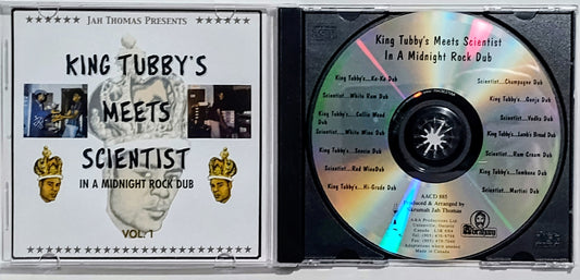 King Tubby And Scientist - "King Tubby's Meets Scientist: In A World Of Dub" - INDIE COMPACT DISC NM/NM