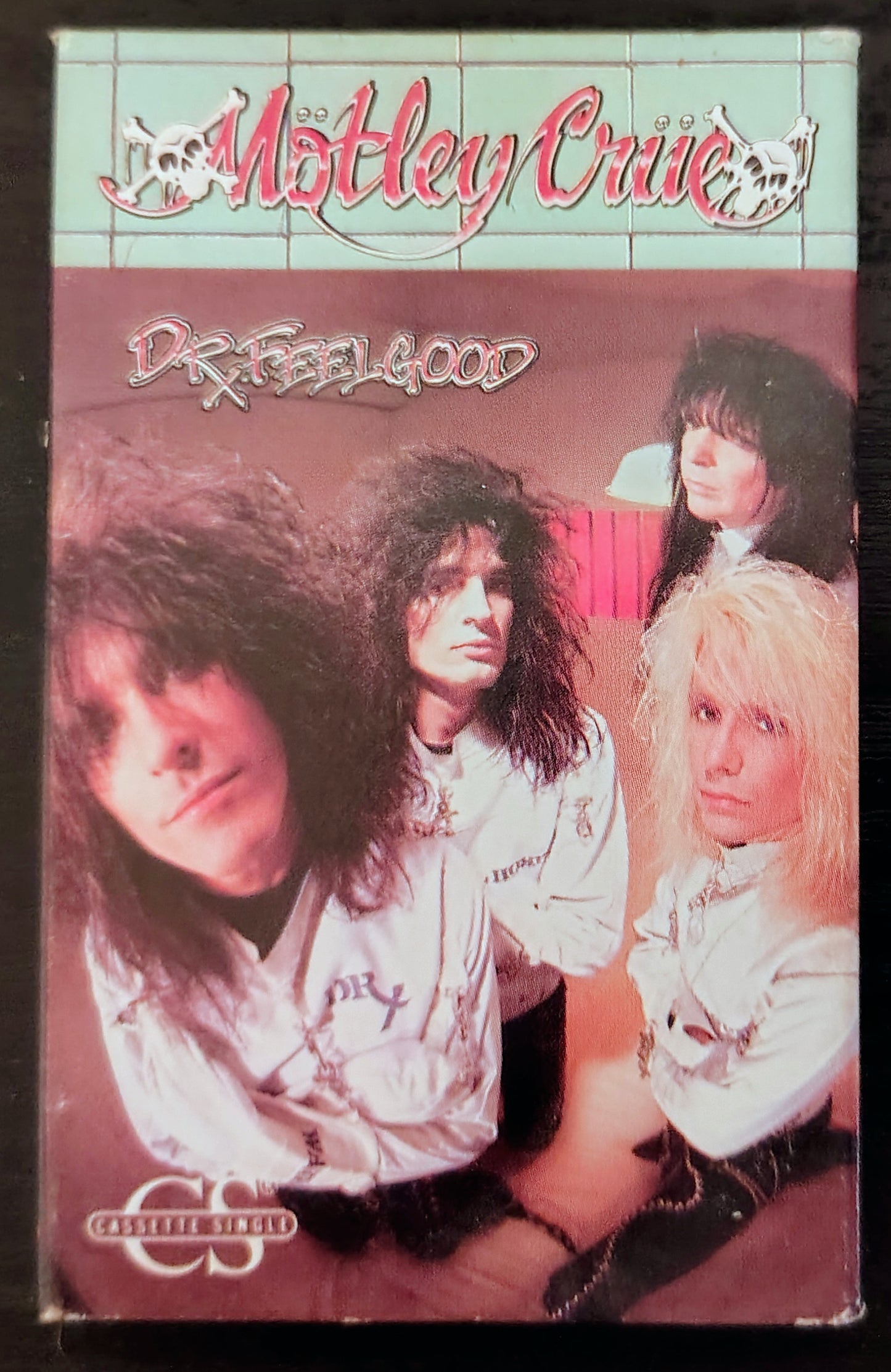 Motley Crue - “Dr Feelgood” - CASSETTE TAPE (Single) VG/VG