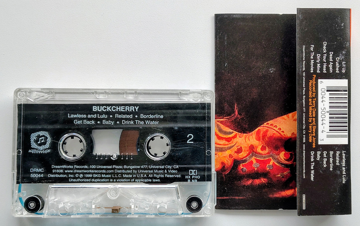 Buckcherry - “Buckcherry” - CASSETTE TAPE VG/VG *🚨*