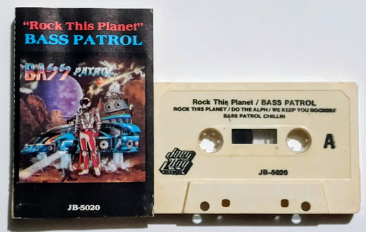 Bass Patrol - "Rock This Planet" - CASSETTE TAPE G+/VG