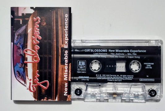 Gin Blossoms - "New Miserable Experience" - CASSETTE TAPE (Chrome; DOLBY) VG+/VG+