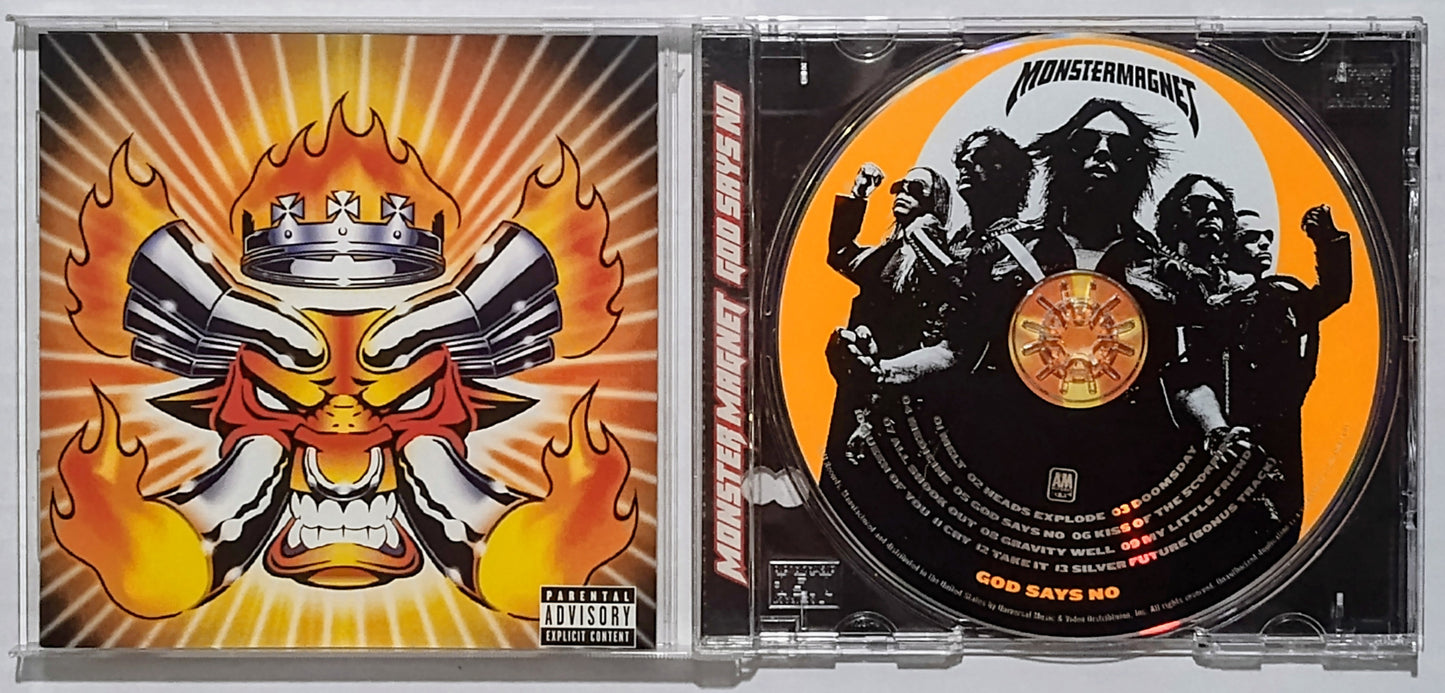 Monster Magnet - “God Says No” - COMPACT DISC VG+/VG
