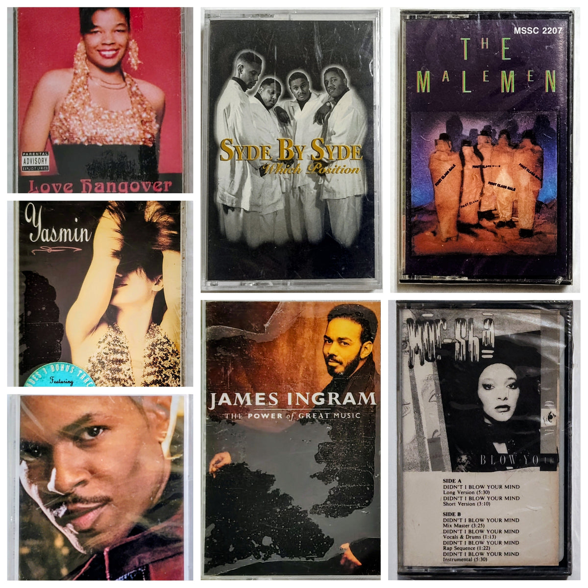 7-Tape R&B Mini Batch (All Sealed; Lot 3)