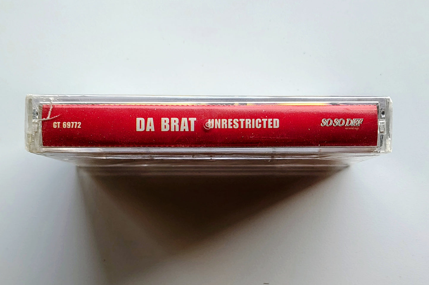 Da Brat - "Unrestricted" - CASSETTE TAPE NM/M (Sealed with hype sticker; cracked case) *❄️*