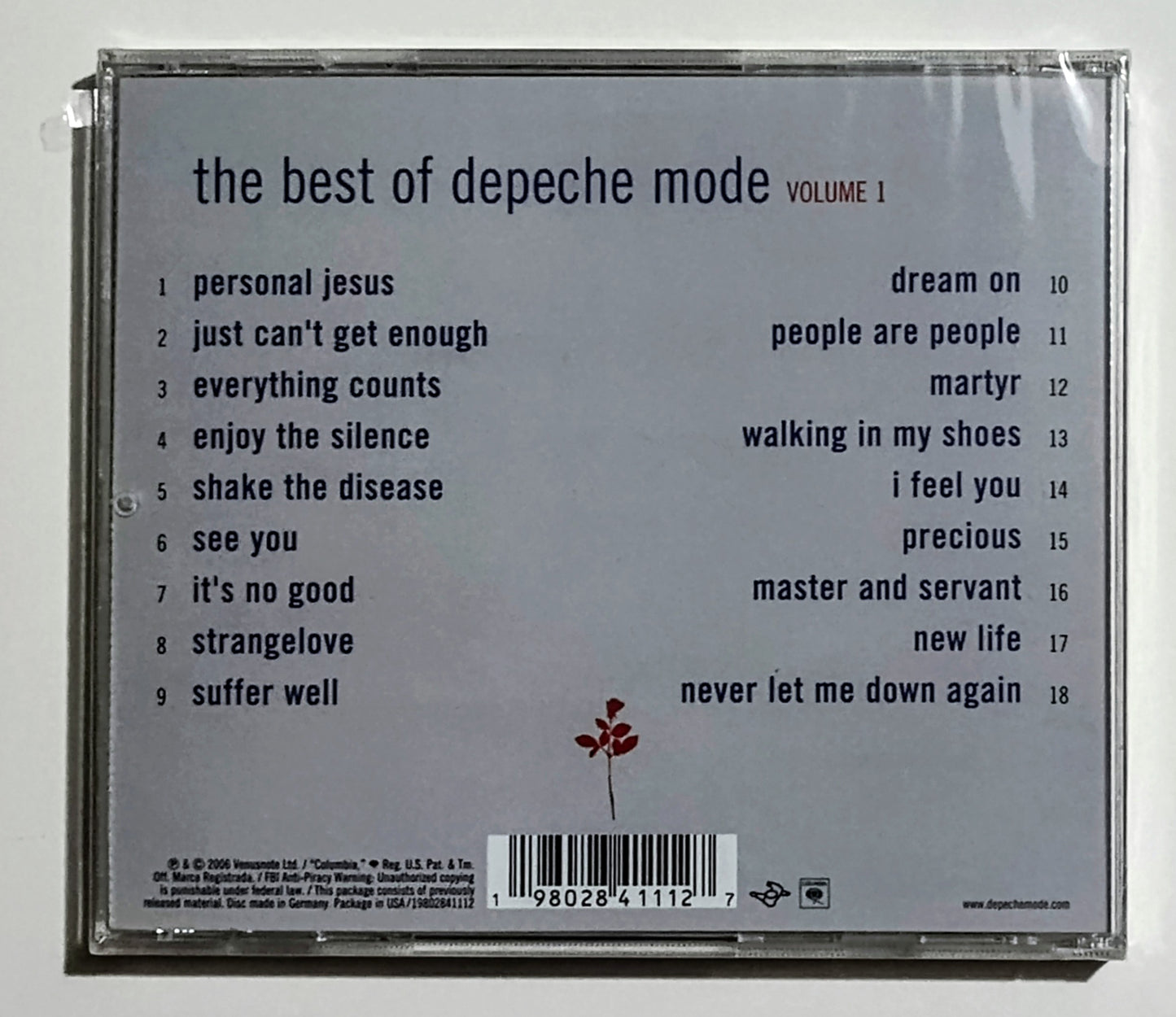 Depeche Mode - "The Best Of Volume 1" - COMPACT DISC M/M (Sealed)