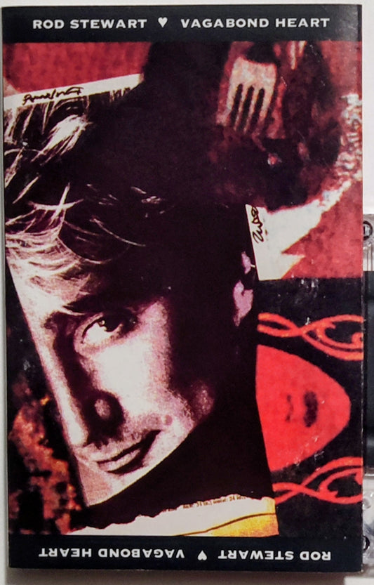 Rod Stewart - "Vagabond Heart" - CASSETTE TAPE (SR; DOLBY HX PRO) VG+/VG+