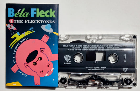 Béla Fleck And The Flecktones - "Flight Of The Cosmic Hippo" - CASSETTE TAPE (SR) VG+/VG+