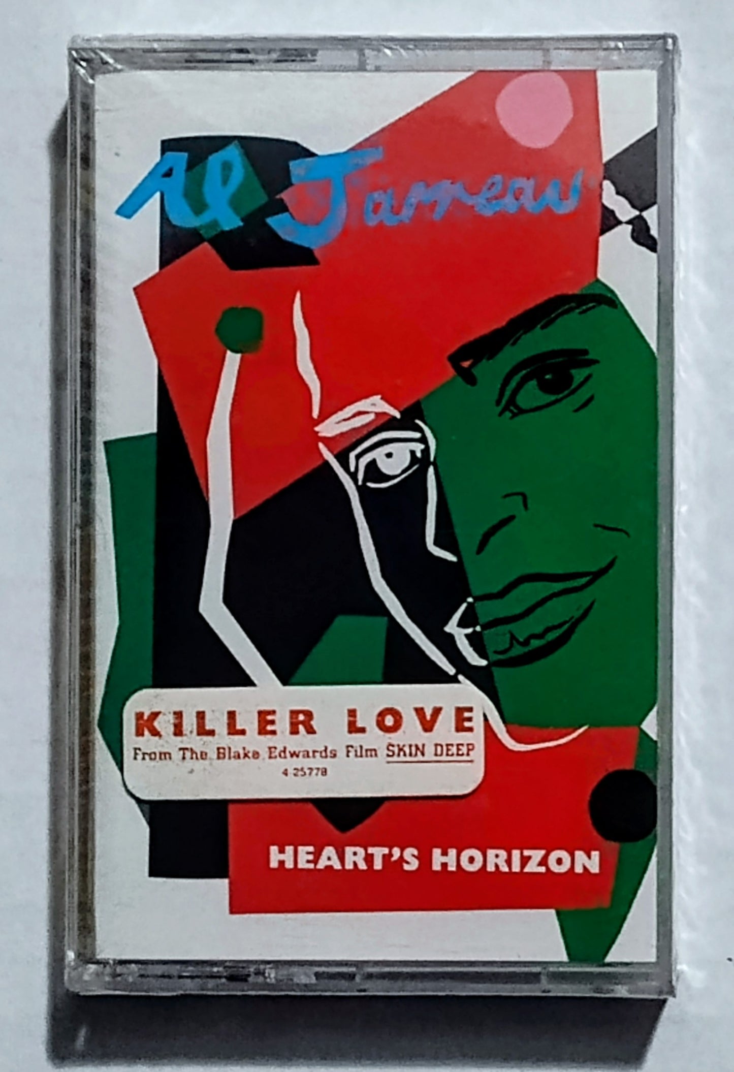 Al Jarreau - “Heart’s Horizon” - CASSETTE TAPE M/M (Sealed with hype sticker)