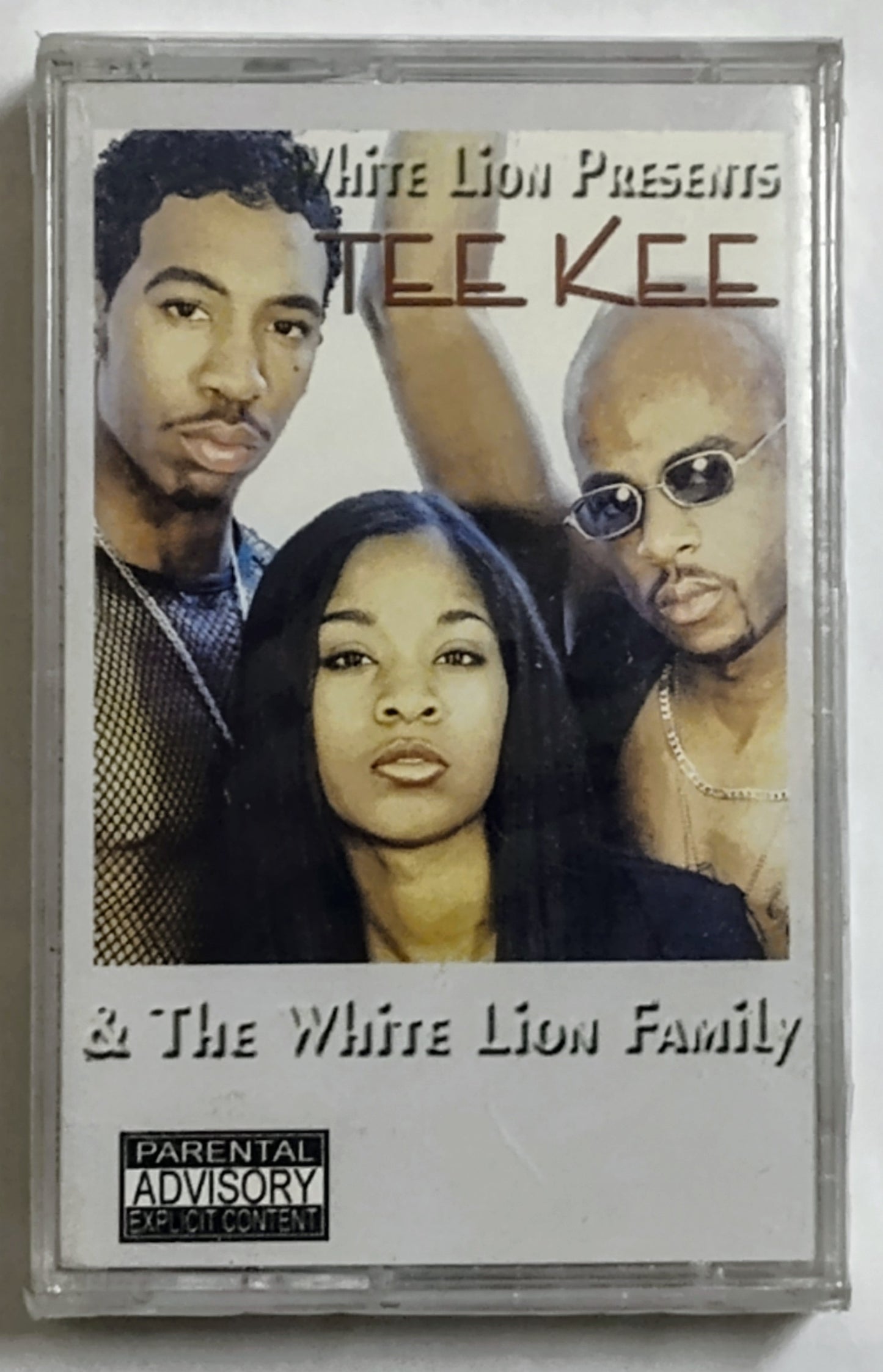 Tee Kee & The White Lion Family - “White Lion Presents Tee Kee & The White Lion Family” - CASSETTE TAPE M/M (Sealed; scratchy cellophane)