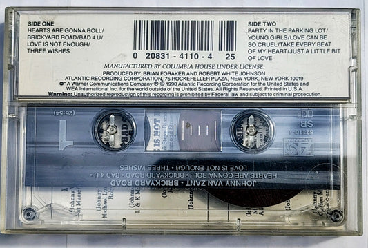 Johnny Van Zant - “Brickyard Road” - CASSETTE TAPE VG/VG+