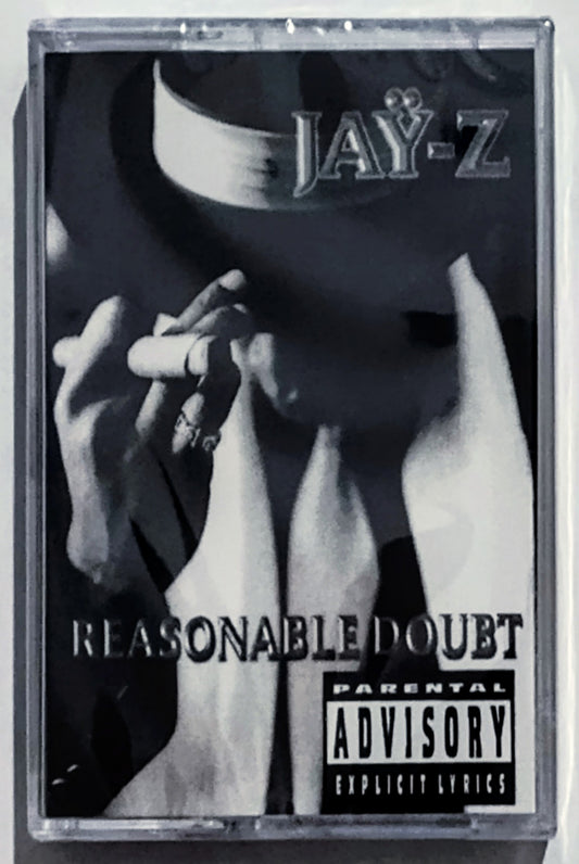 Jay-Z - “Reasonable Doubt” - CASSETTE TAPE (Italy “Fan Club” Import) M/M (Sealed)