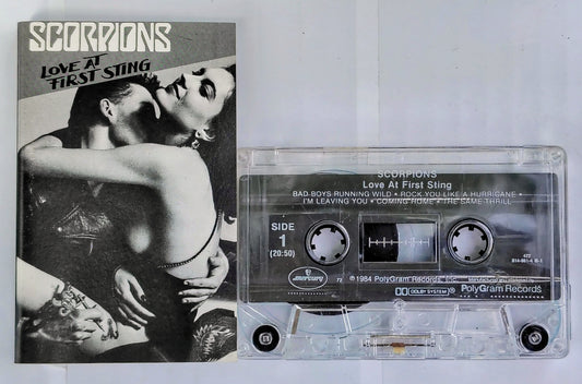 Scorpions - “Love At First Sting” - CASSETTE TAPE VG+/VG+