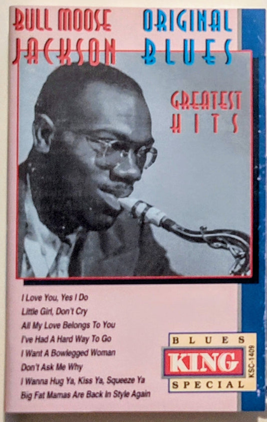 Bull Moose Jackson - “I Want A Bowlegged Woman” - CASSETTE TAPE VG+/VG+