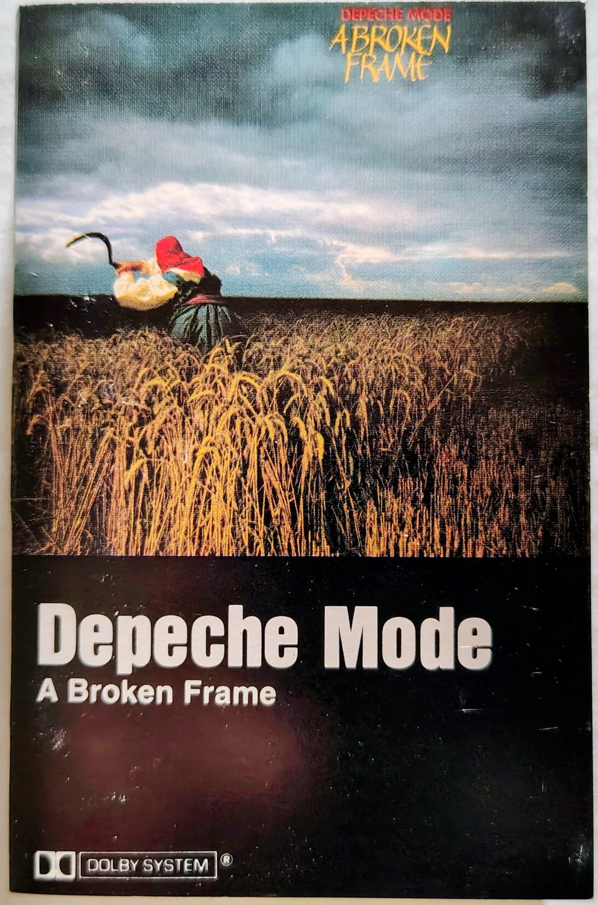 Depeche Mode - "A Broken Frame" - CASSETTE TAPE VG/VG