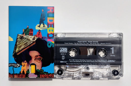 Rude Boys - "Rude House" - CASSETTE TAPE (DIGalog; SR; DOLBY HX PRO) NM/NM