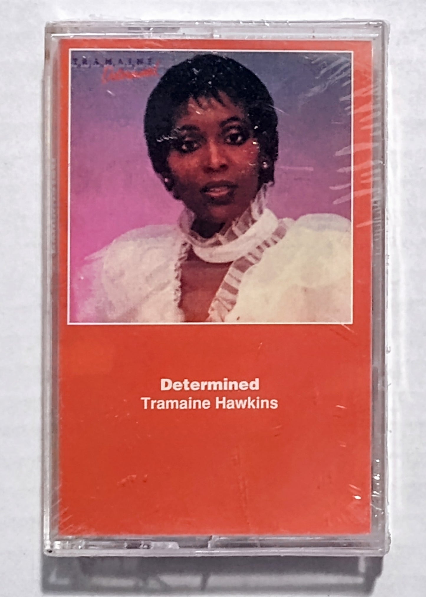 Tramaine Hawkins - “Determined” - CASSETTE TAPE M/M (Sealed)