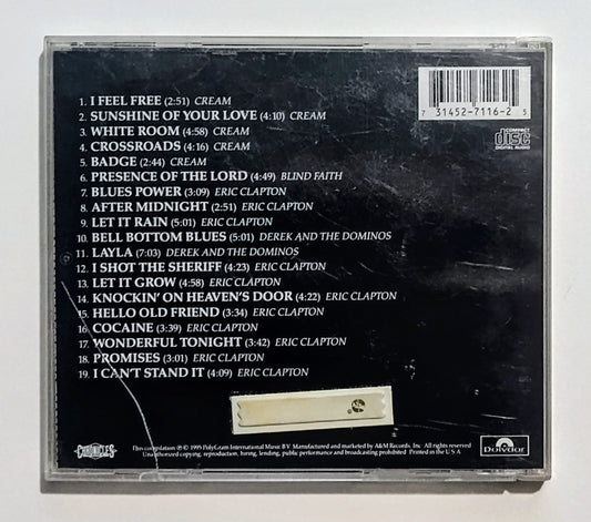 Eric Clapton - "The Cream Of Eric Clapton" - COMPACT DISC VG/G (Plays perfect!)
