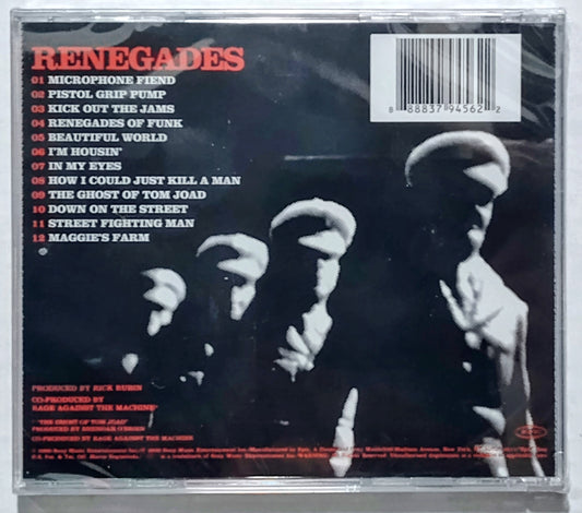 Rage Against The Machine - “Renegades” - COMPACT DISC NM/M (Sealed; cracked case)