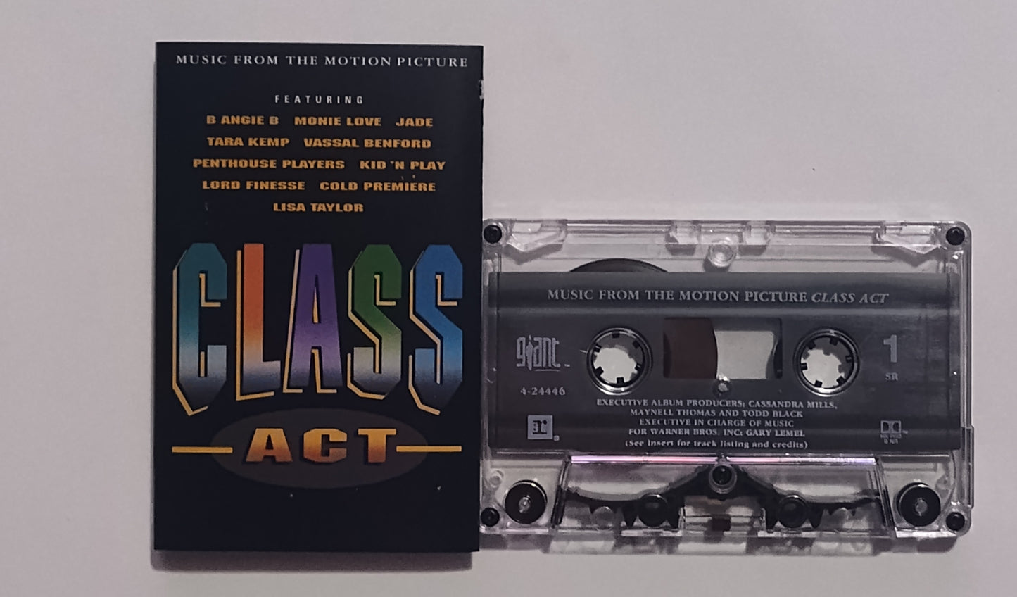 Various Artists - "Class Act Soundtrack" - CASSETTE TAPE (SR; DOLBY HX PRO) NM/VG+