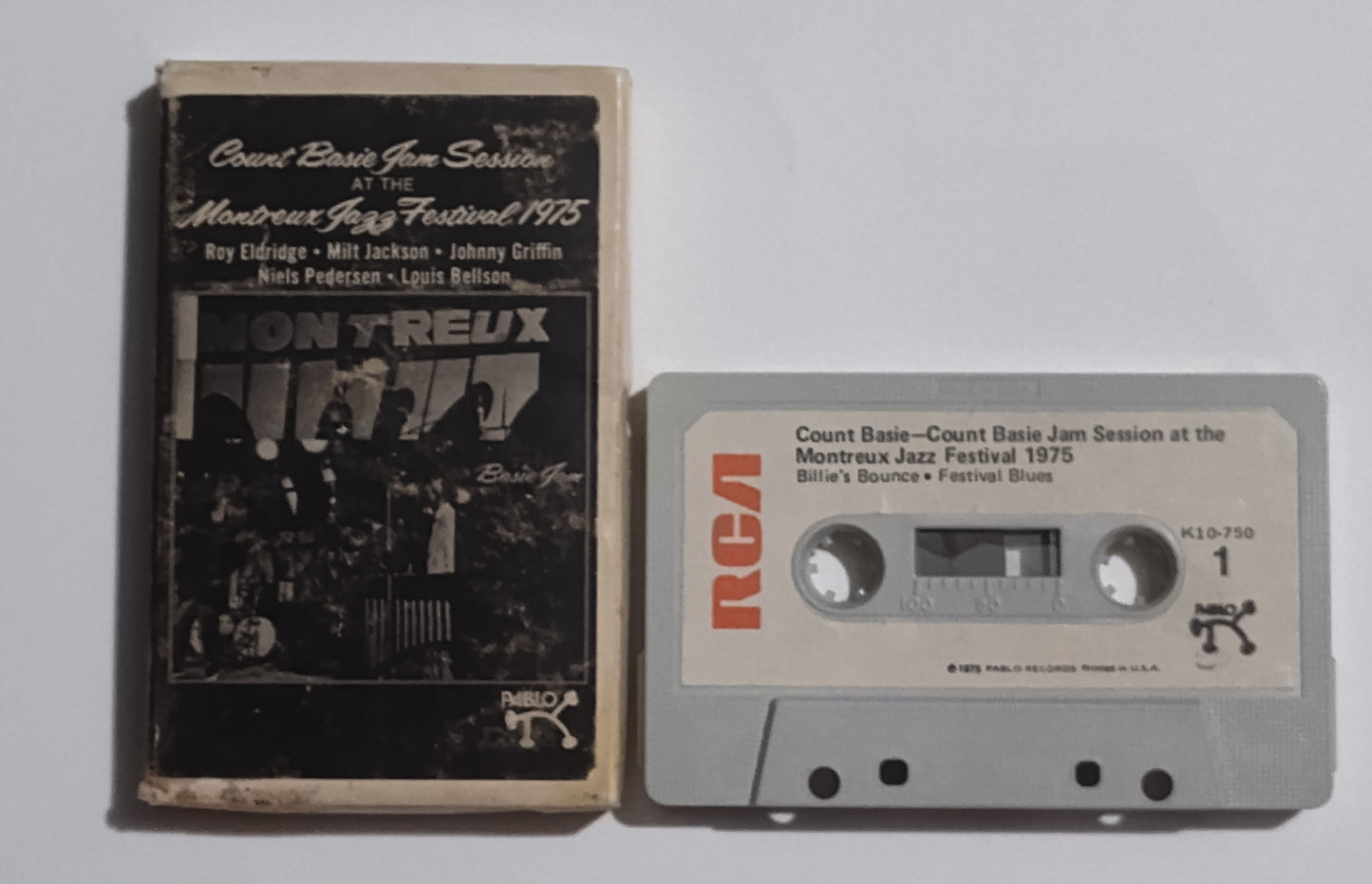 Count Basie - "Live At The Montreux Jazz Festival 1975" - CASSETTE TAPE G/VG