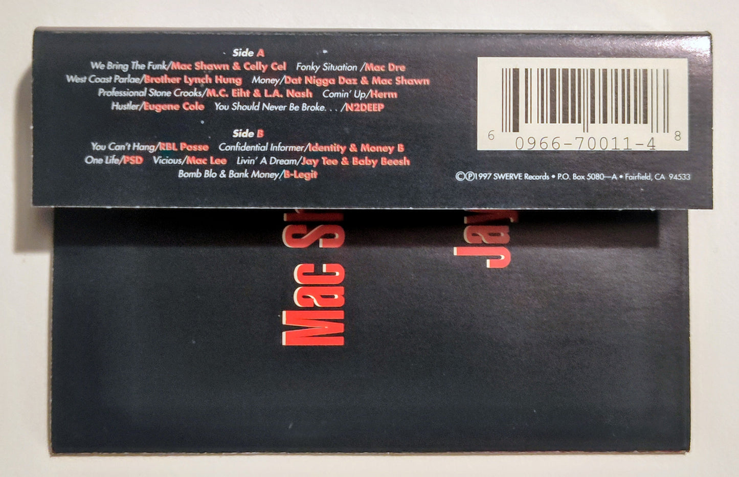 Various Artists - "Spread Yo' Hustle Comp" - CASSETTE TAPE VG+/VG+