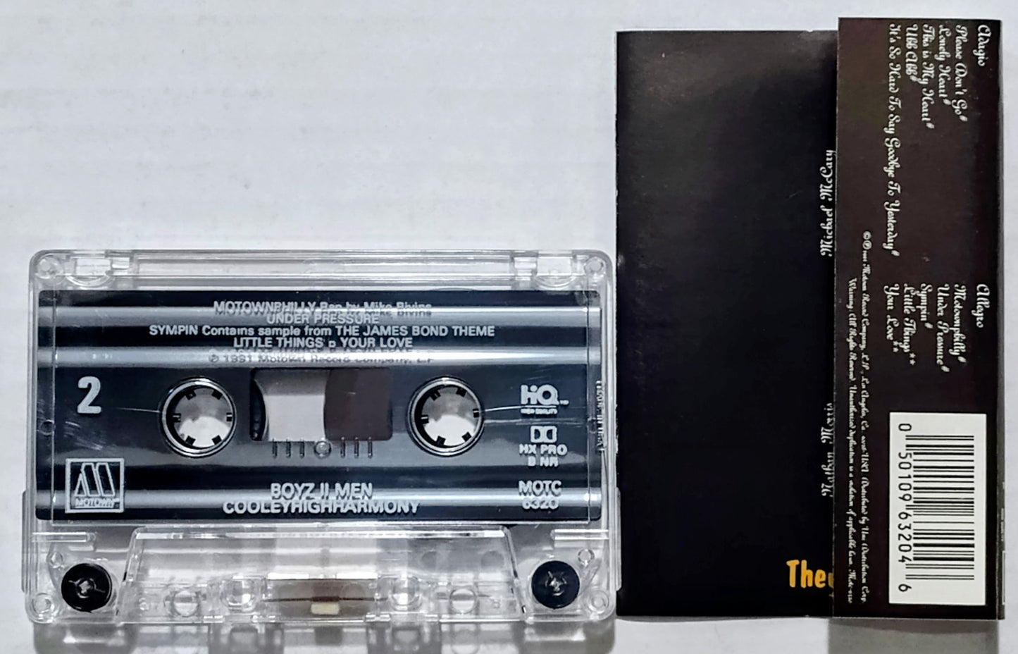 Boyz II Men - "Cooleyhighharmony" - CASSETTE TAPE (DOLBY HX PRO) VG+/VG+