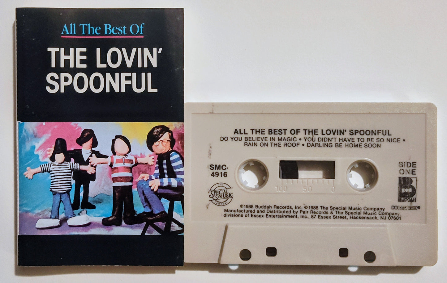 Lovin' Spoonful, The - "All The Best Of" - CASSETTE TAPE VG/VG