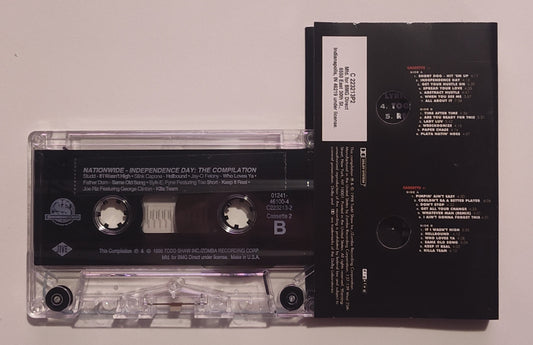 Various Artists - "$hort Records: Nationwide Independence Day Compilation" - CASSETTE TAPE (BMG Club; DOLBY; DIGalog *TAPE 2 ONLY*) VG+/VG+