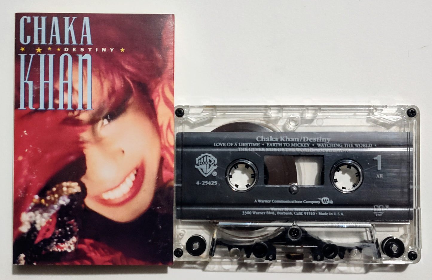 Chaka Khan - "Destiny" - CASSETTE TAPE VG+/VG
