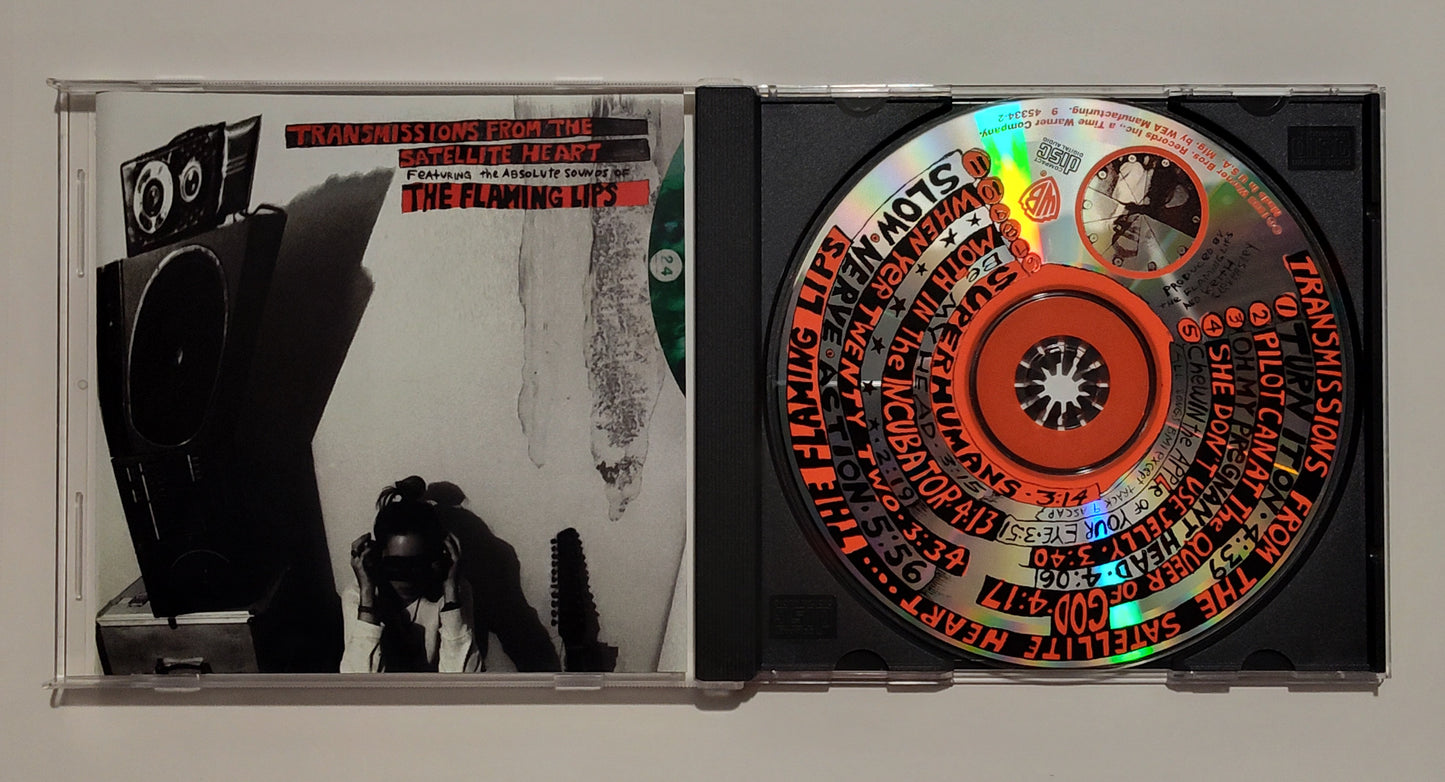Flaming Lips, The - "Transmissions From The Satellite Heart" - COMPACT DISC VG+/VG
