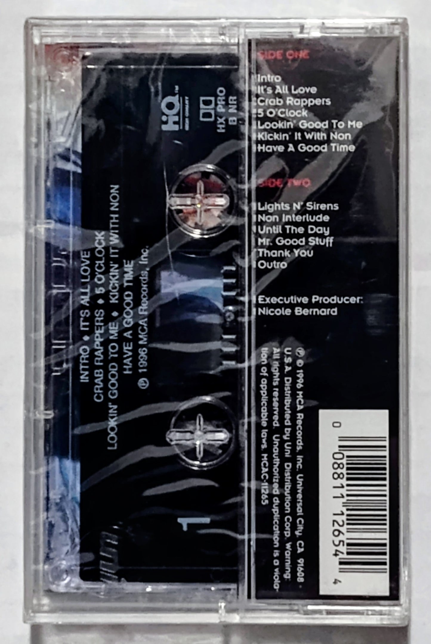 Nonchalant - “Until The Day” - CASSETTE TAPE NM/M (Sealed with hype sticker; crack in back of case)